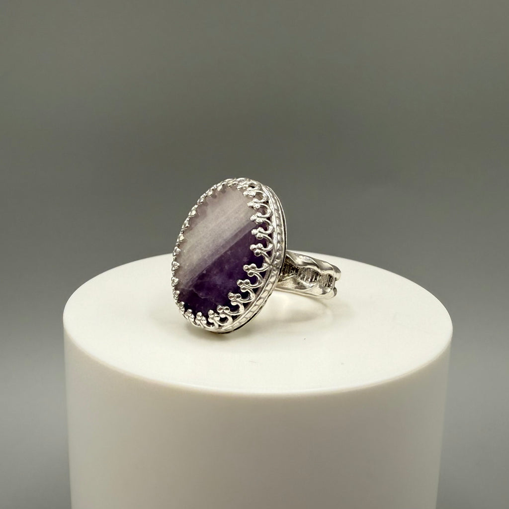 Amethyst Sterling Silver Ring