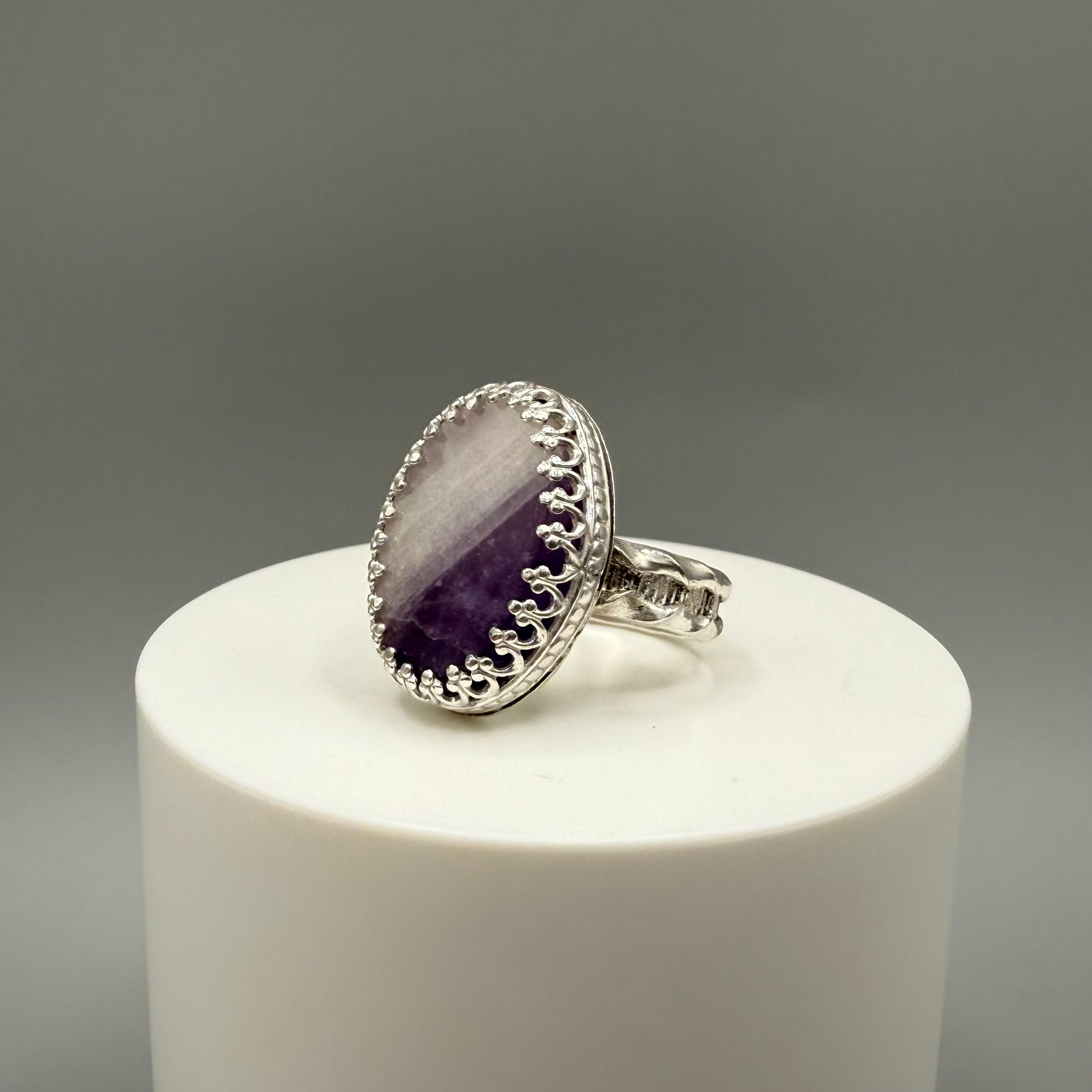 Amethyst Sterling Silver Ring