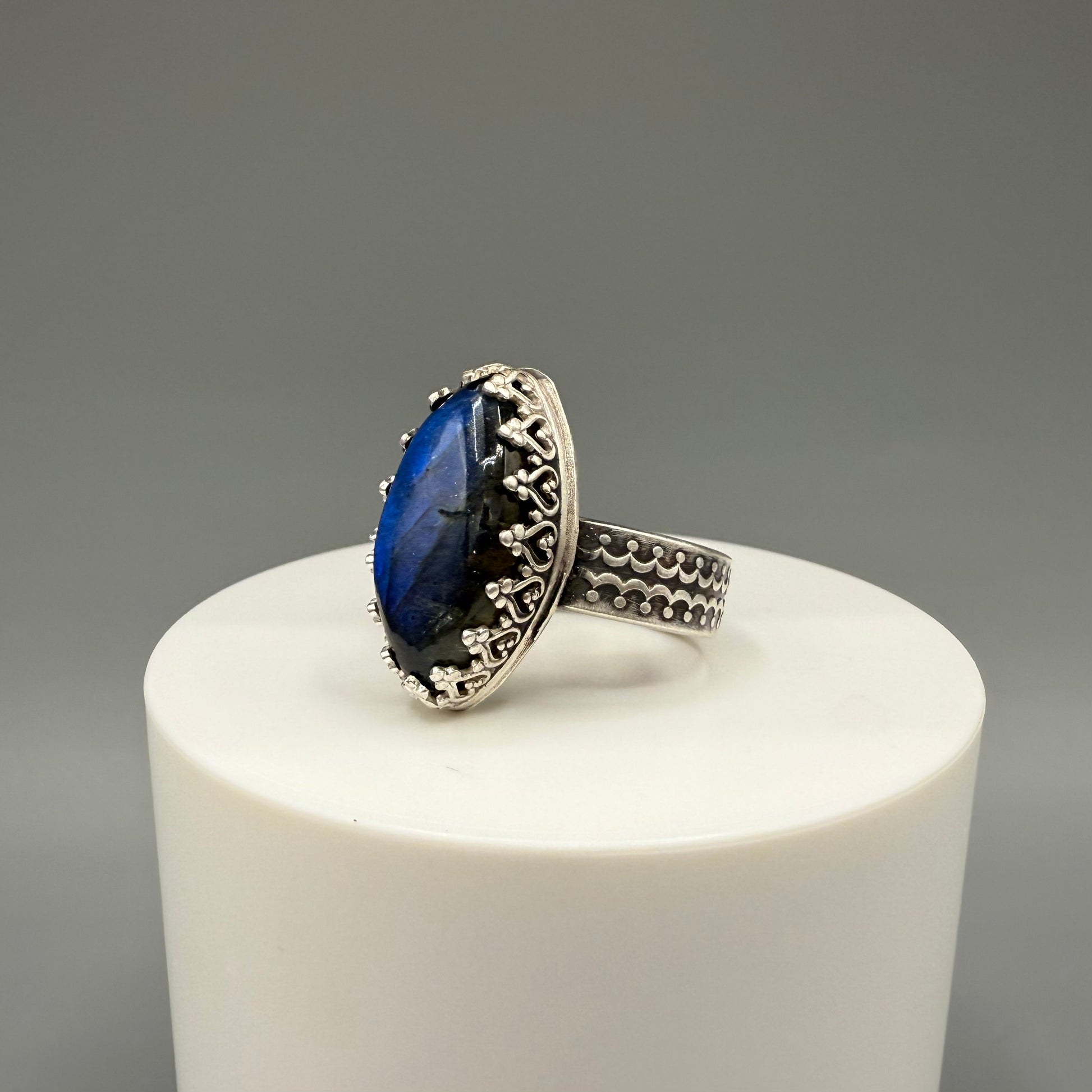 Labradorite Sterling Silver Ring