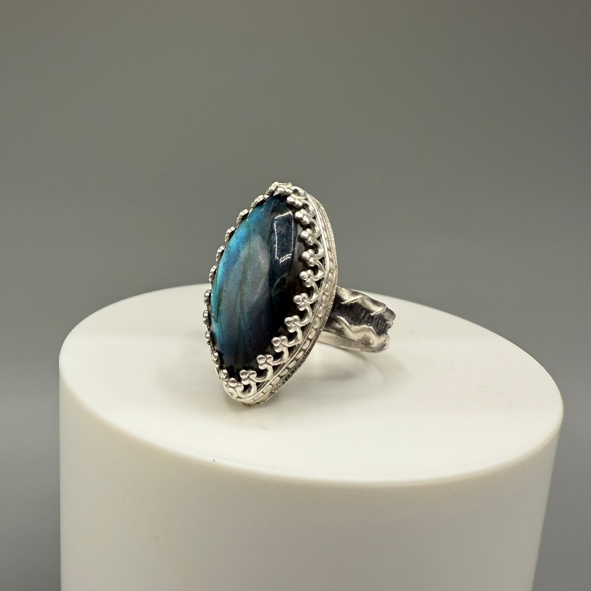 Labradorite Sterling Silver Ring