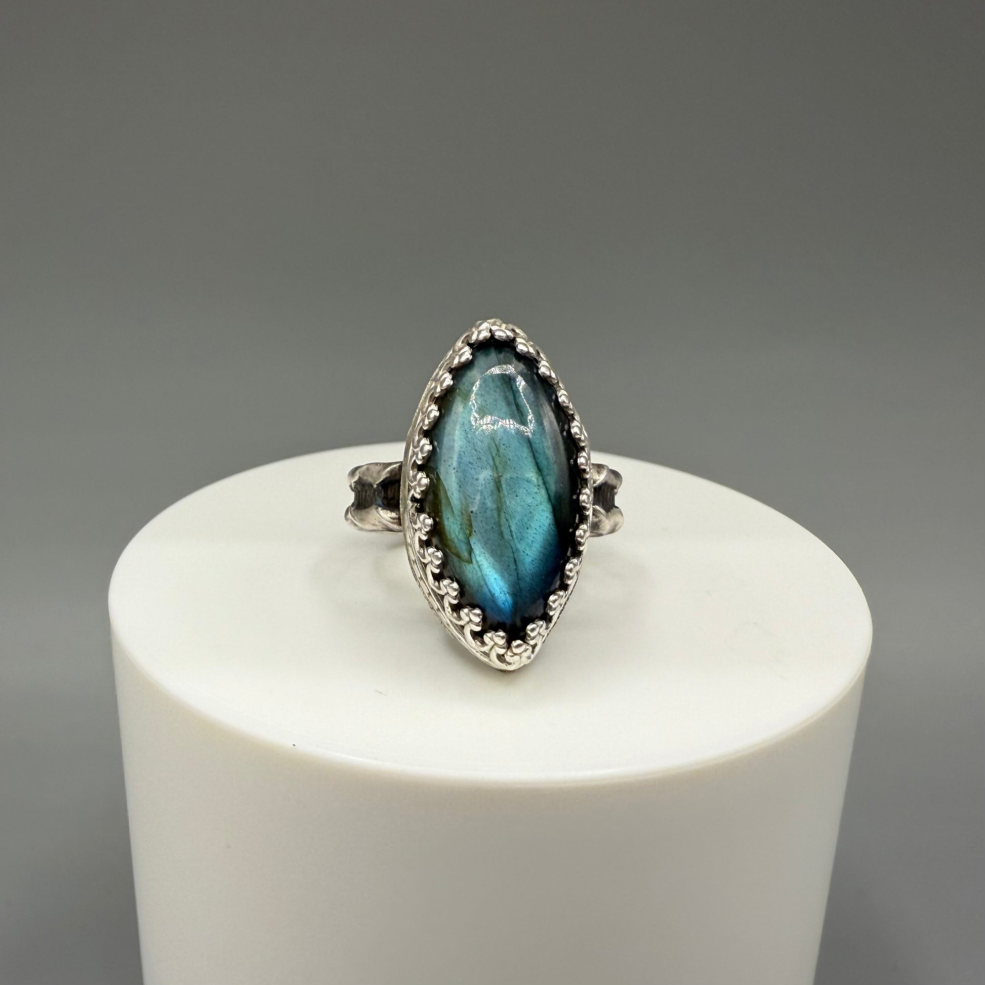Labradorite Sterling Silver Ring