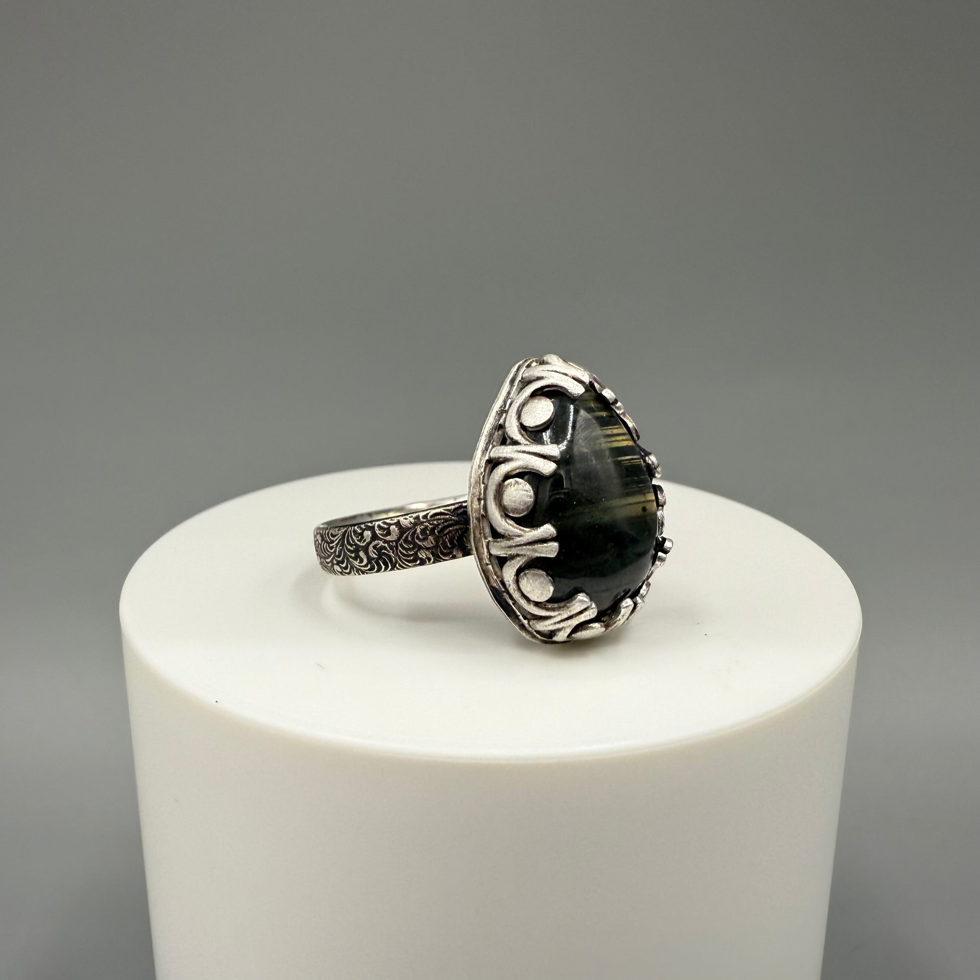 Labradorite Sterling Silver Ring