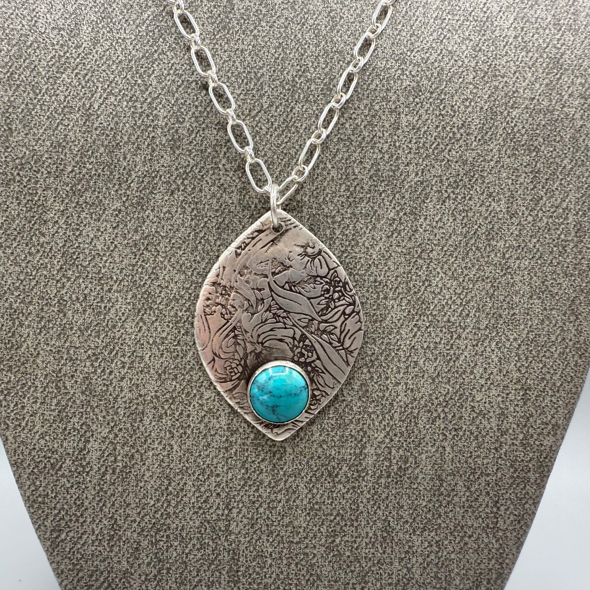 Turquoise Sterling Silver Necklace