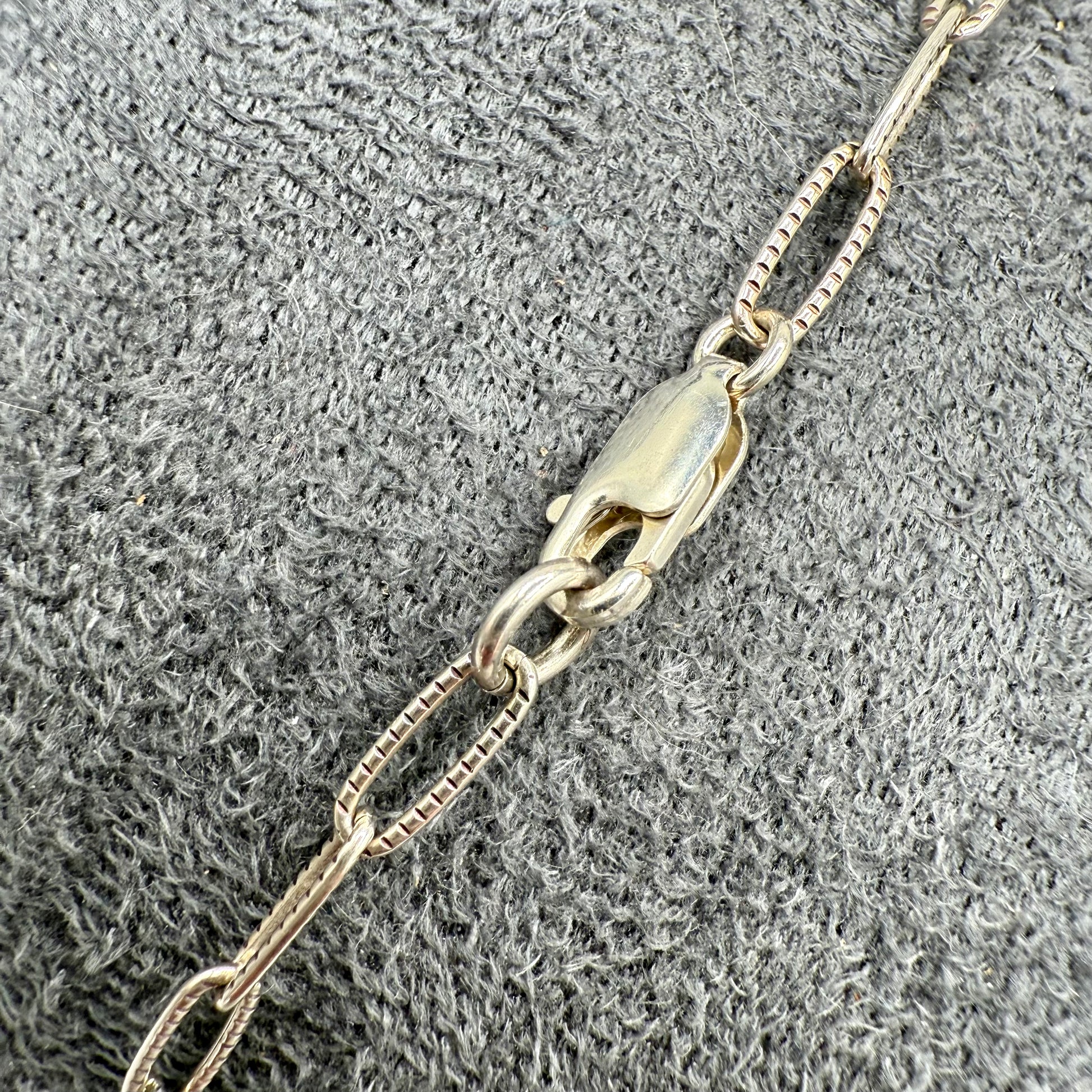 Dinosaur Bone Sterling Silver Necklace
