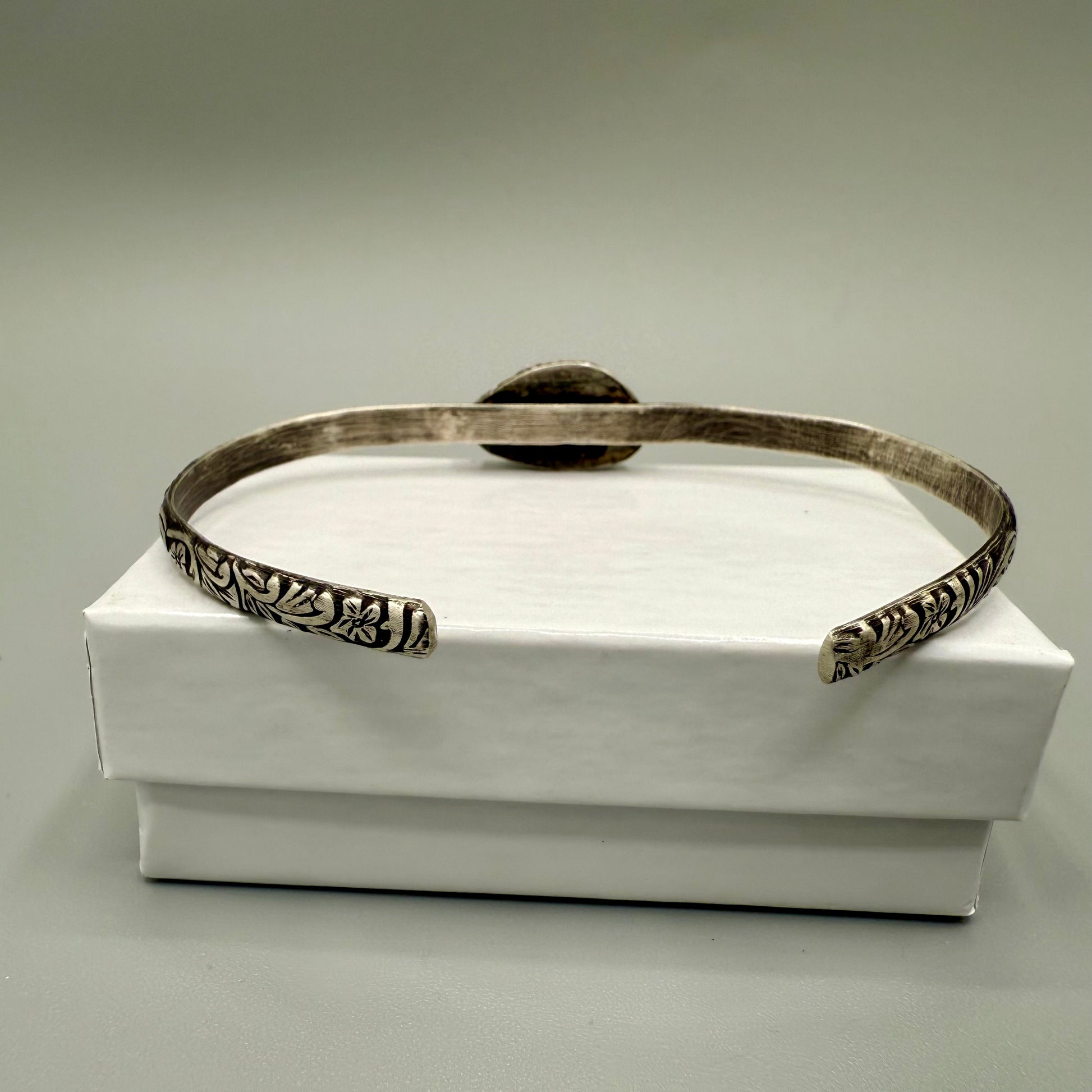 Labradorite Sterling Silver Cuff Bracelet