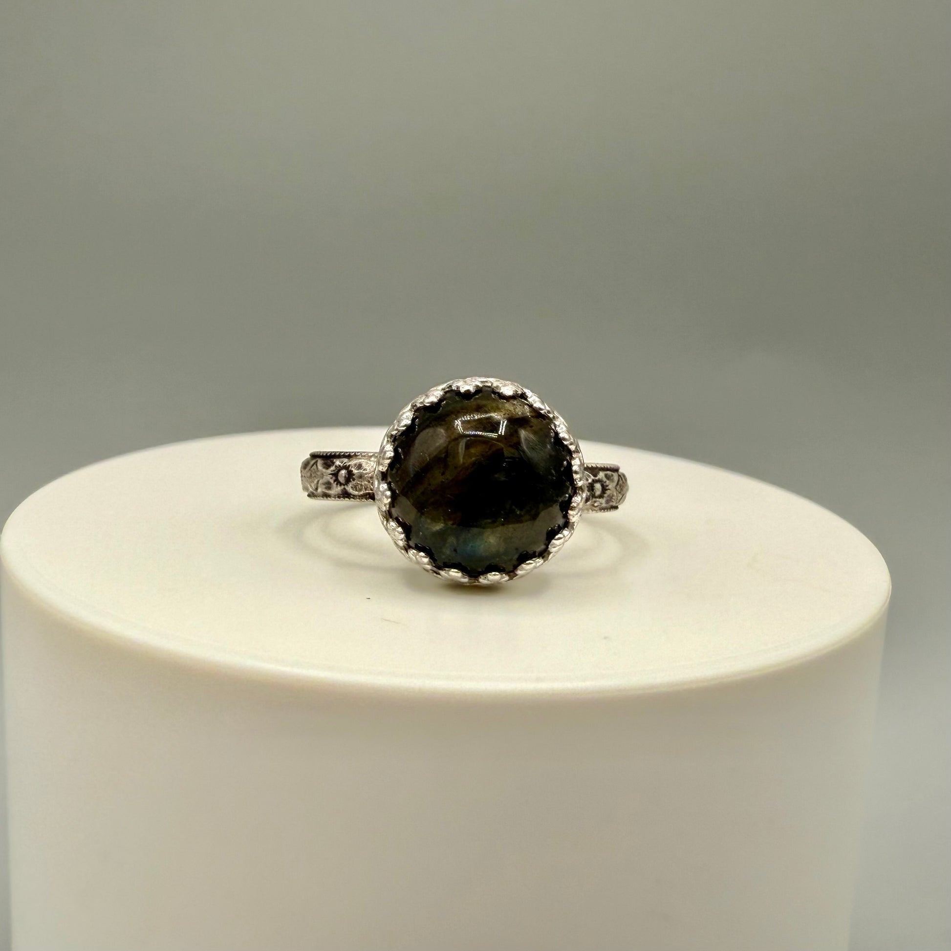 Labradorite Sterling Silver Ring