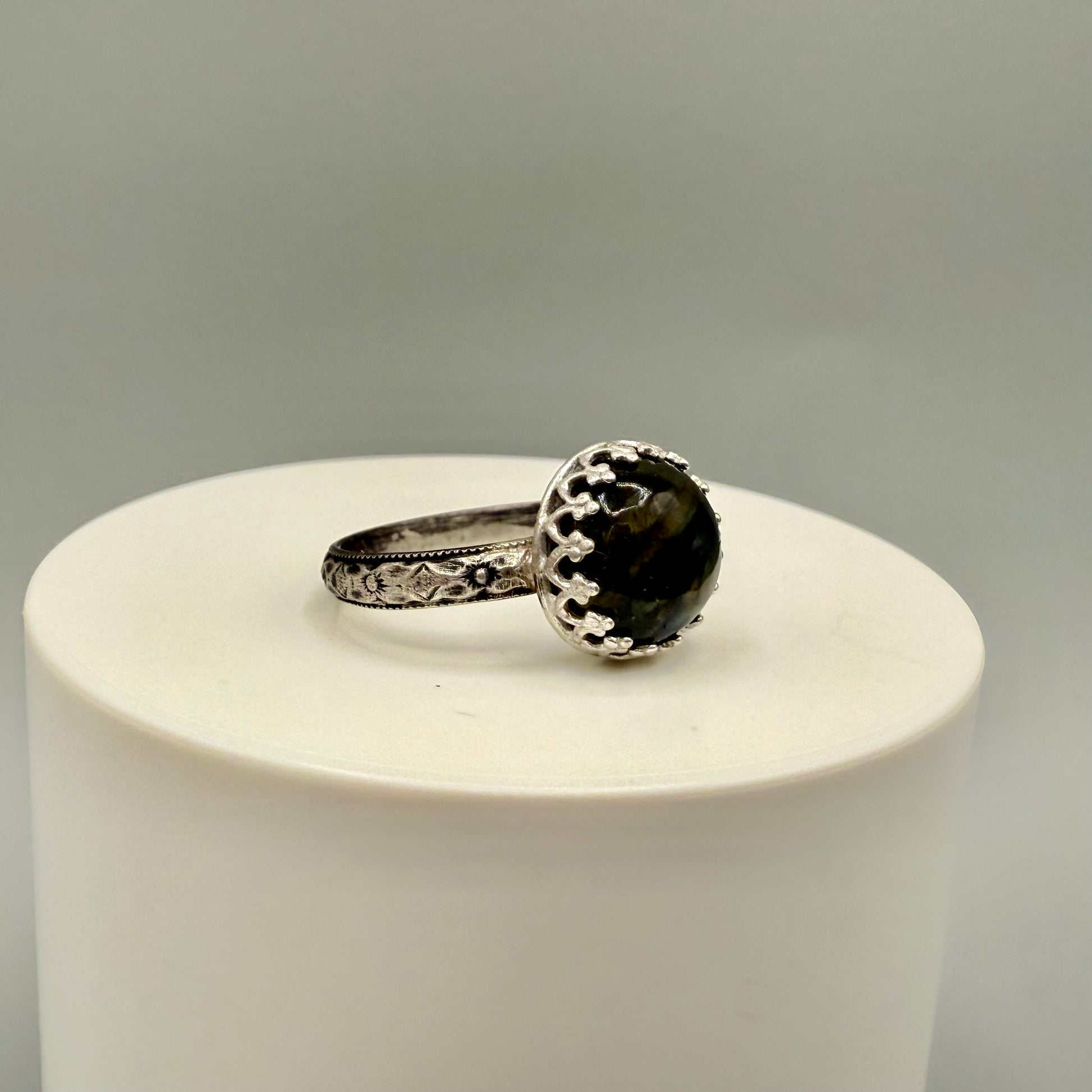 Labradorite Sterling Silver Ring