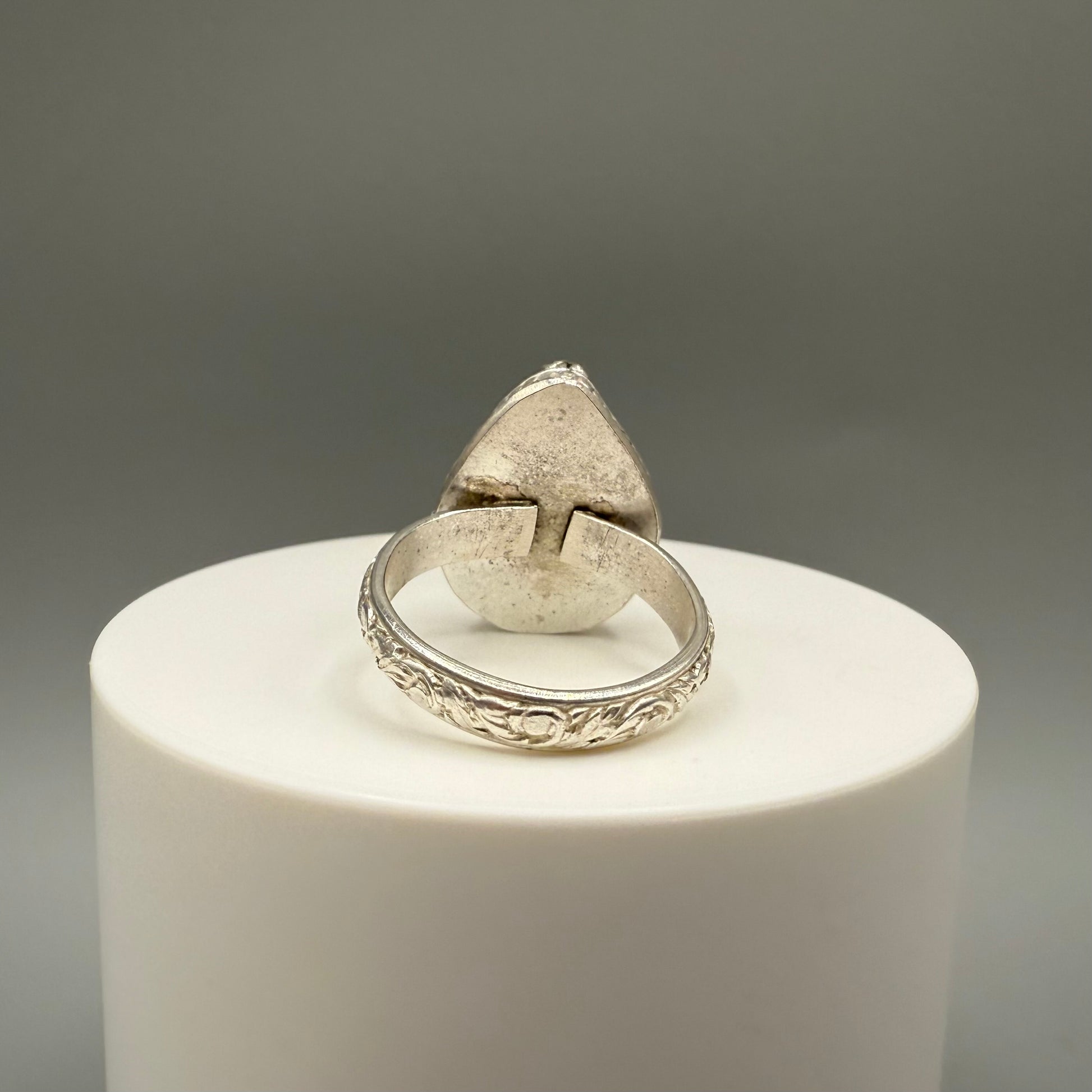 Amazonite Sterling Silver Ring