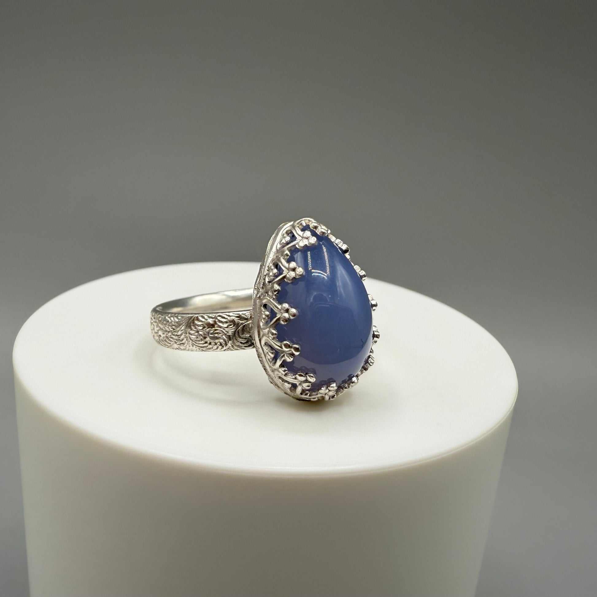Tanzanite Sterling Silver Ring