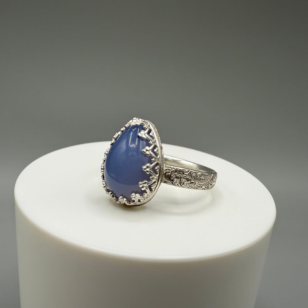 Tanzanite Sterling Silver Ring