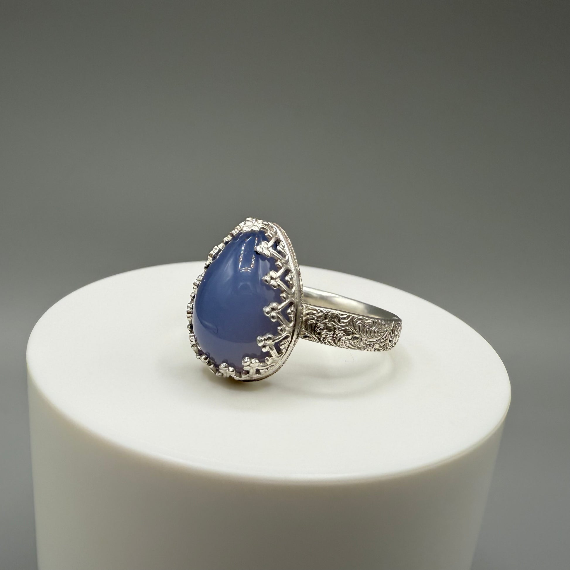 Tanzanite Sterling Silver Ring