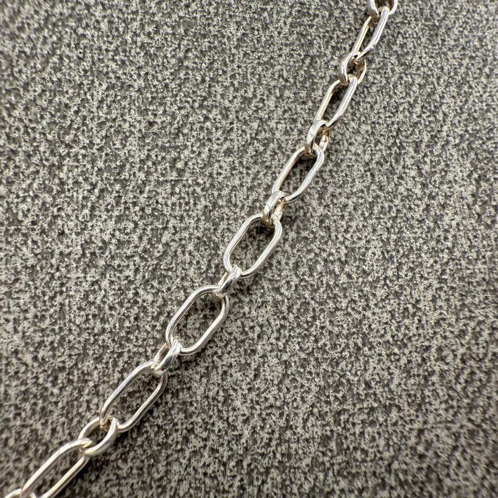 Dyed Agate Sterling Silver Necklace