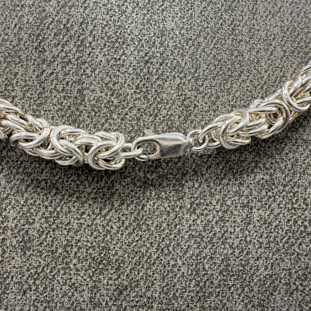 Byzantine Sterling Silver Necklace