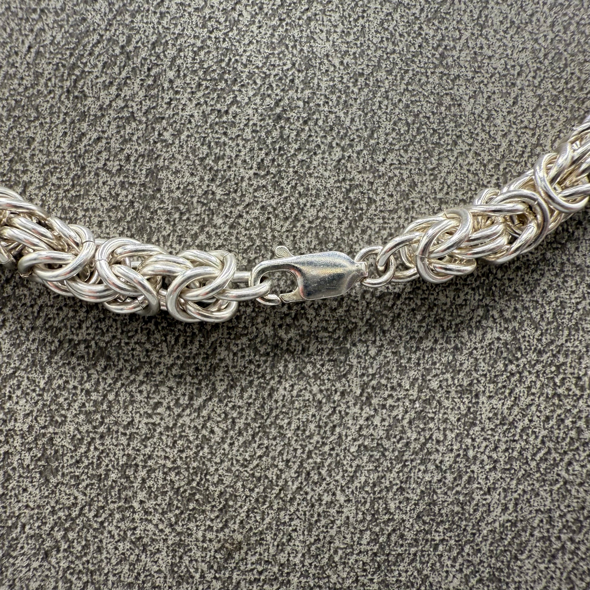Byzantine Sterling Silver Necklace