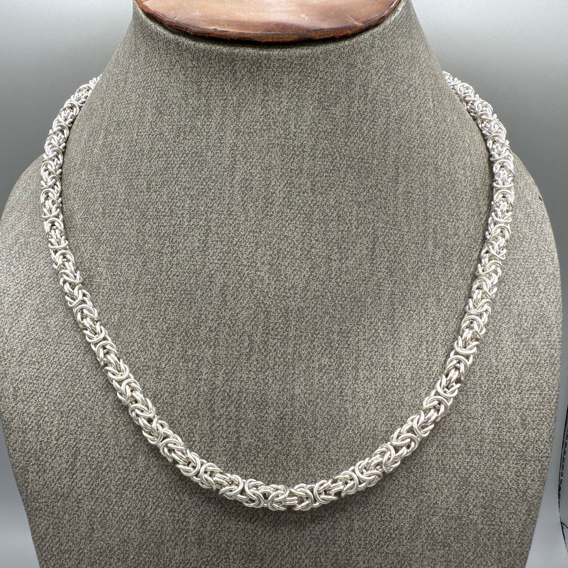 Byzantine Sterling Silver Necklace