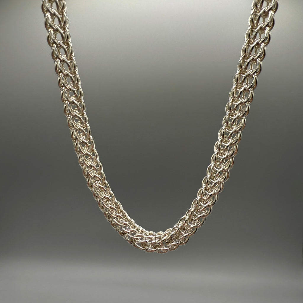 Full Persian Sterling Silver Necklace