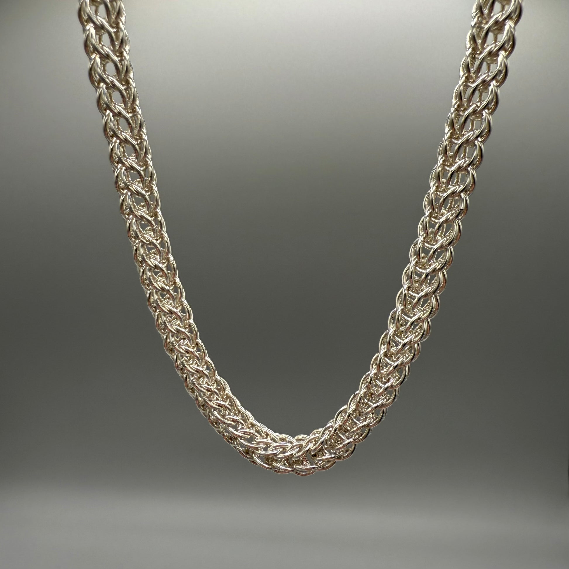 Full Persian Sterling Silver Necklace
