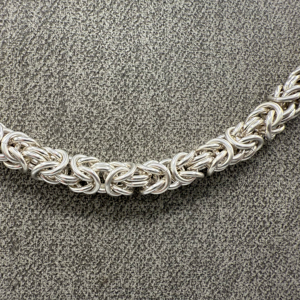 Byzantine Sterling Silver Necklace