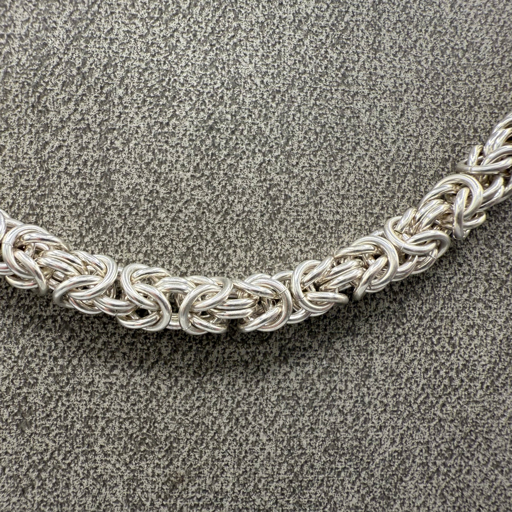 Byzantine Sterling Silver Necklace