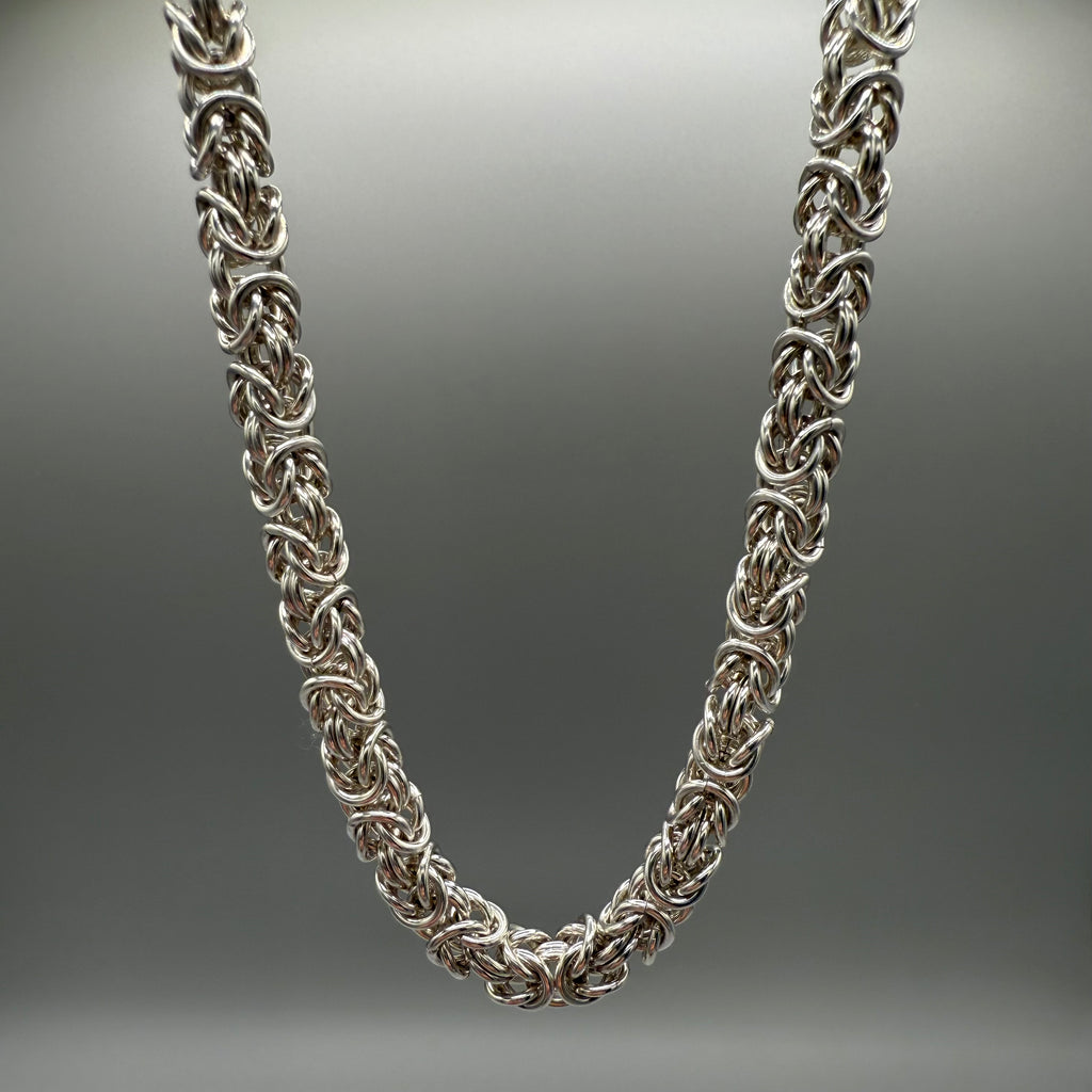 Byzantine Sterling Silver Necklace