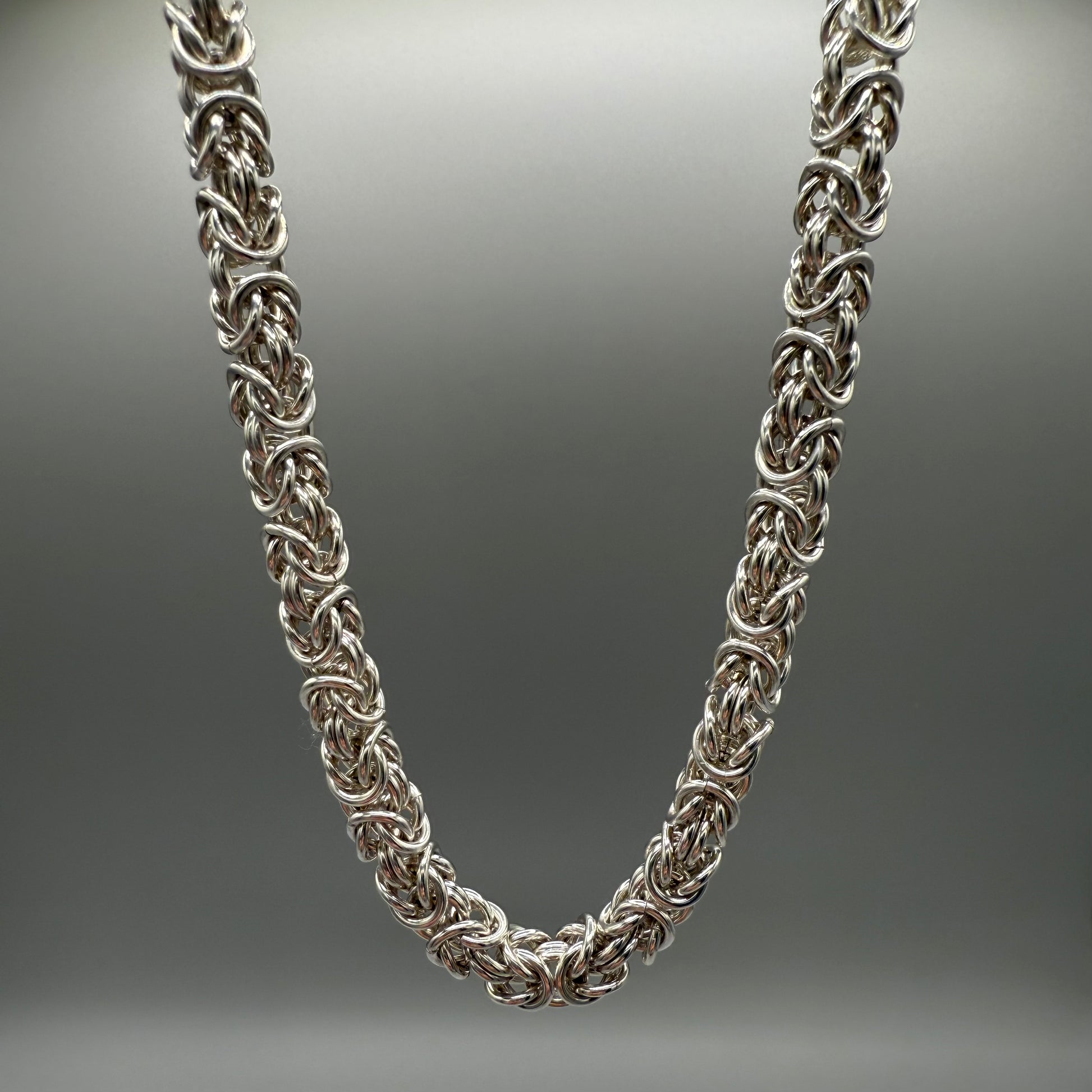 Byzantine Sterling Silver Necklace