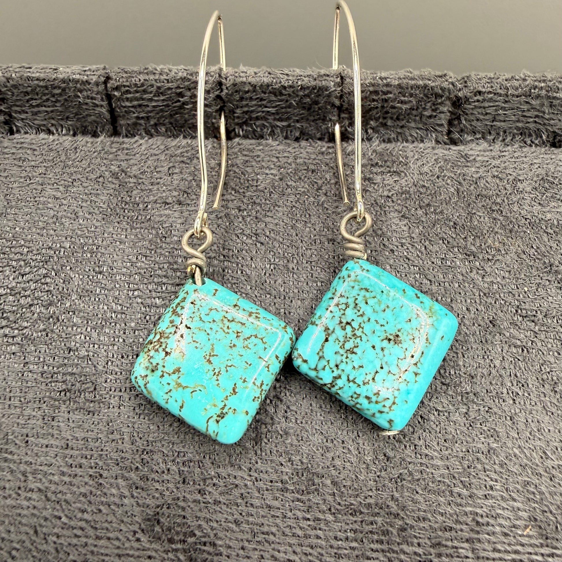 Turquoise Bead Earrings