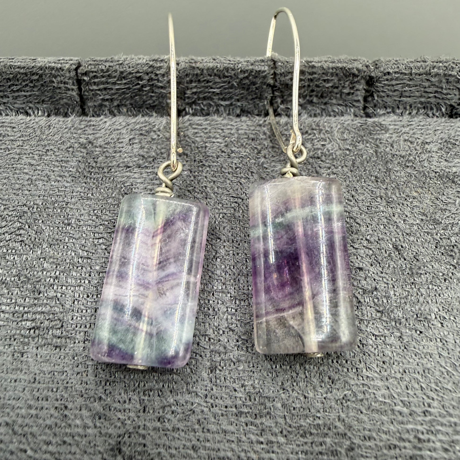 Fluorite Bead Earrings