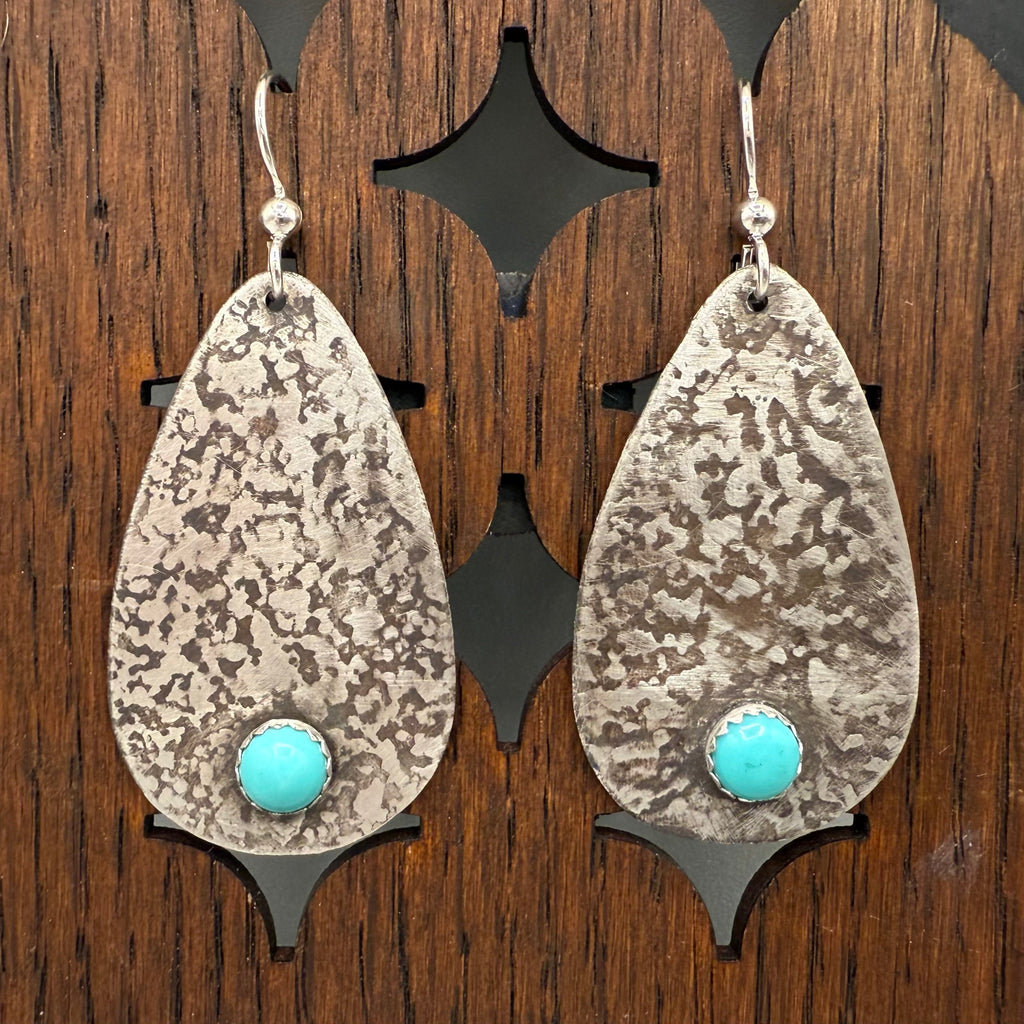 Turquoise Sterling Silver Earrings